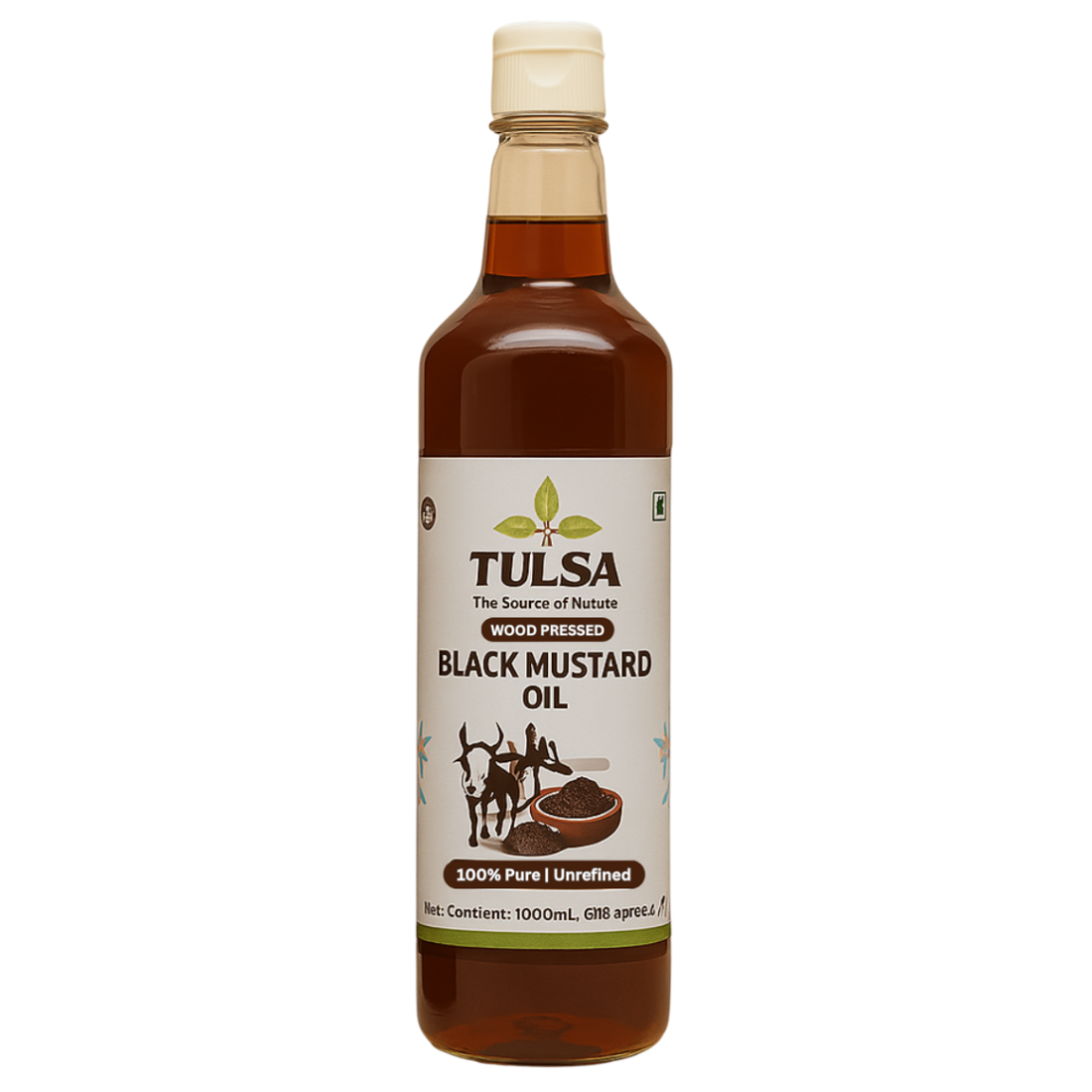 Tulsa Wood Stone Pressed Black Mustard Oil