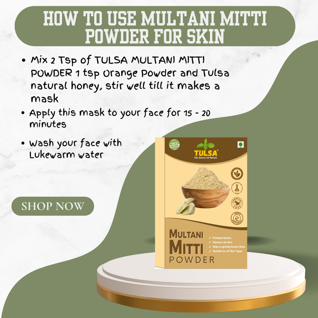 Tulsa Pure Multani Mitti Powder