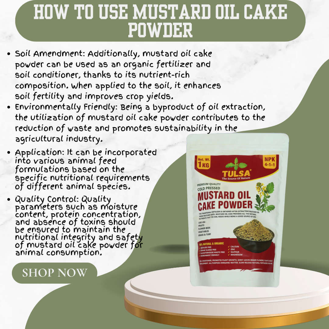 Tulsa Mustard De-Oil Cake Powder