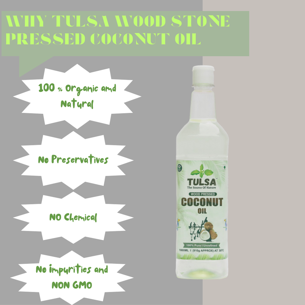 Tulsa Wood Stone Pressed Virgin Coconut Oil