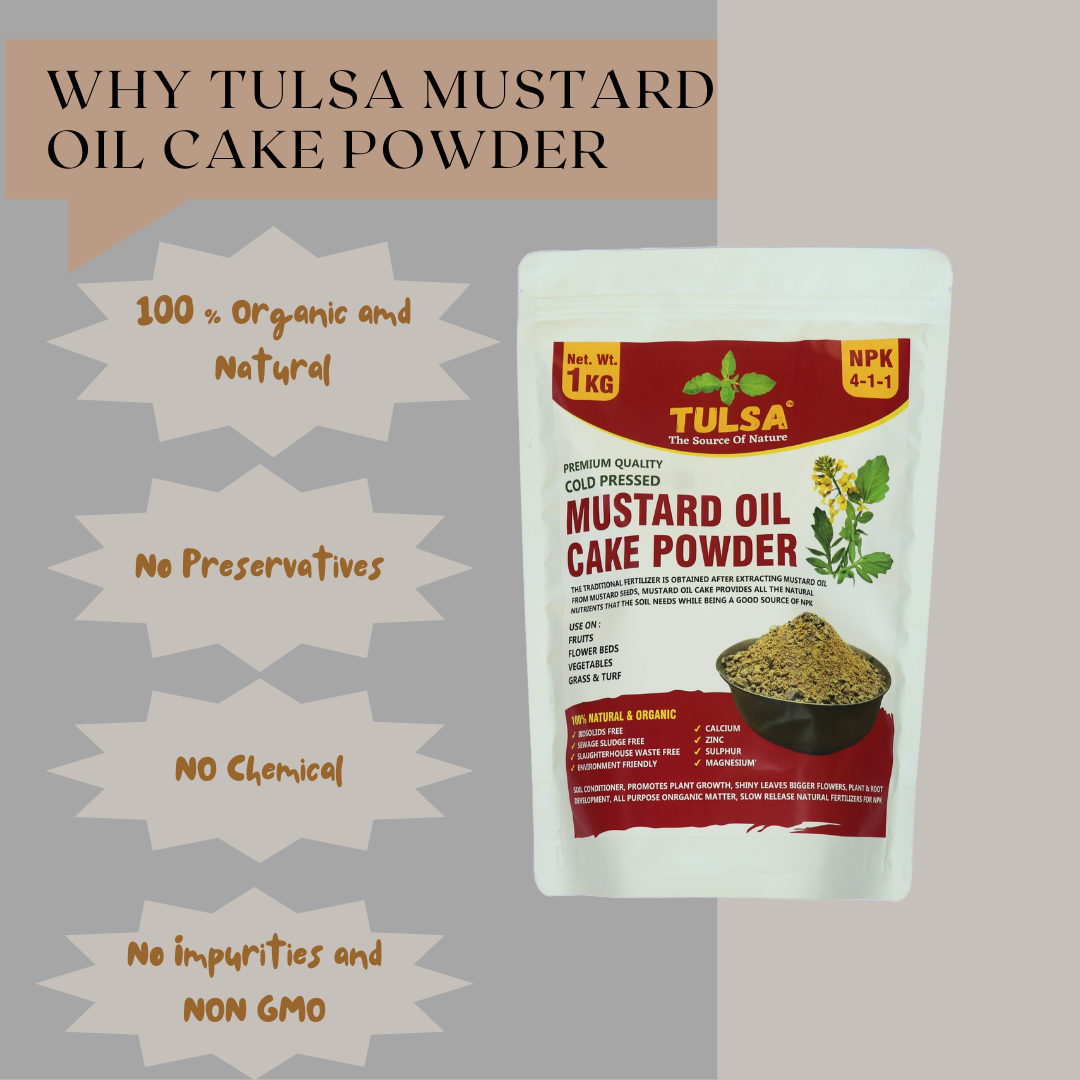 Tulsa Mustard De-Oil Cake Powder