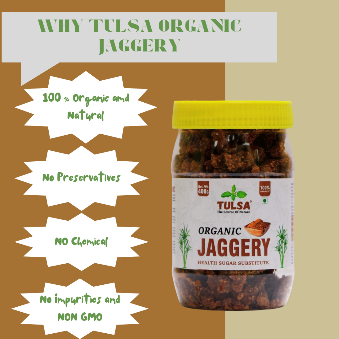 Tulsa Organic Jaggery Cubes and Powder