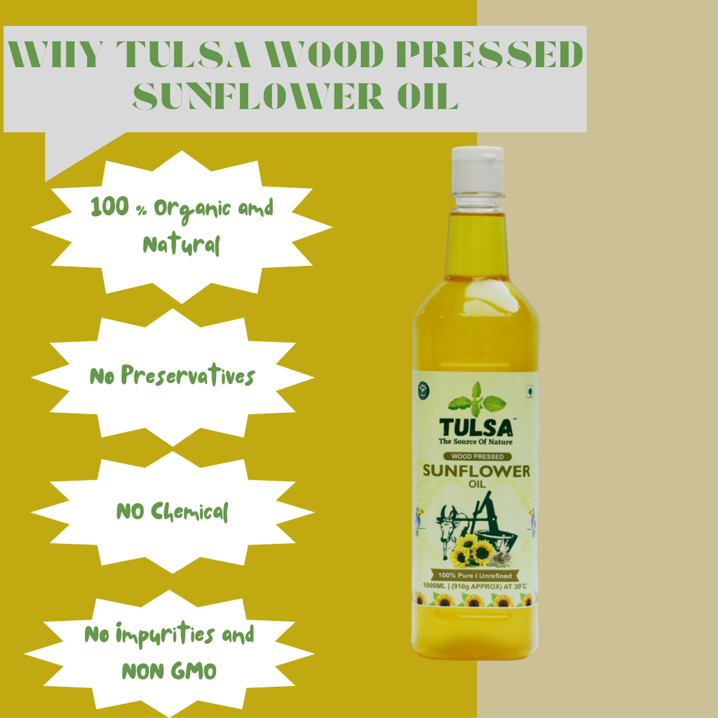Tulsa Wood Stone Pressed Sunflower Oil