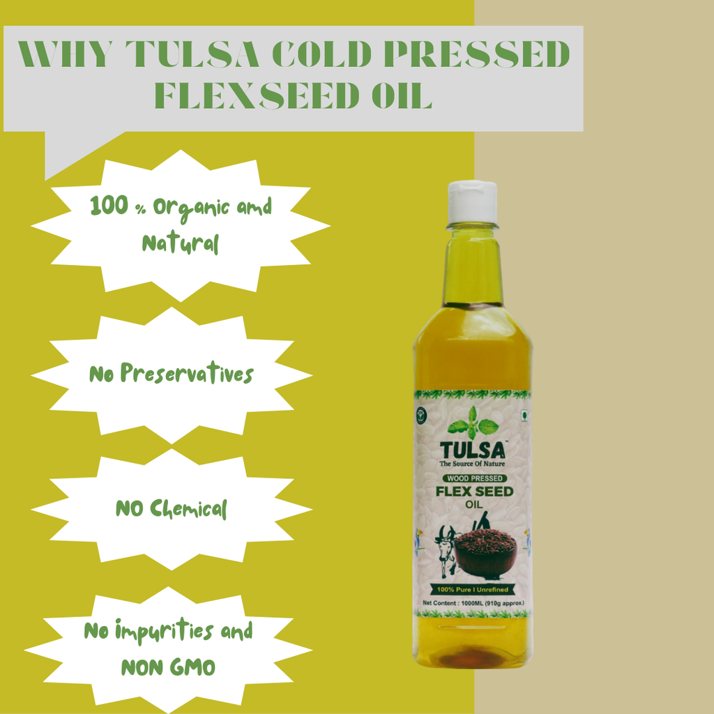 Tulsa Wood Stone Pressed Flex Seed Oil