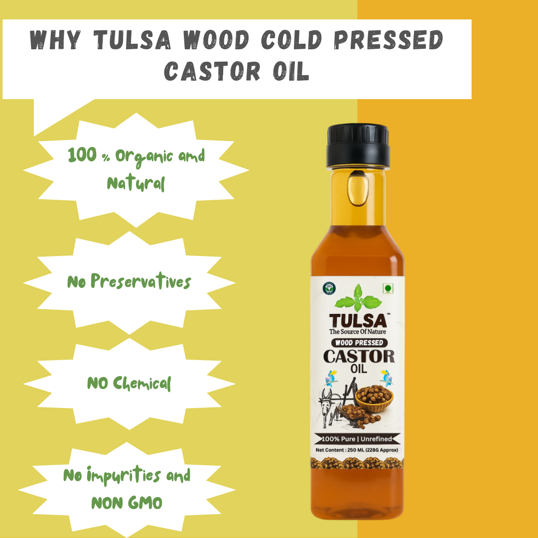 Tulsa Wood Pressed Castor Oil
