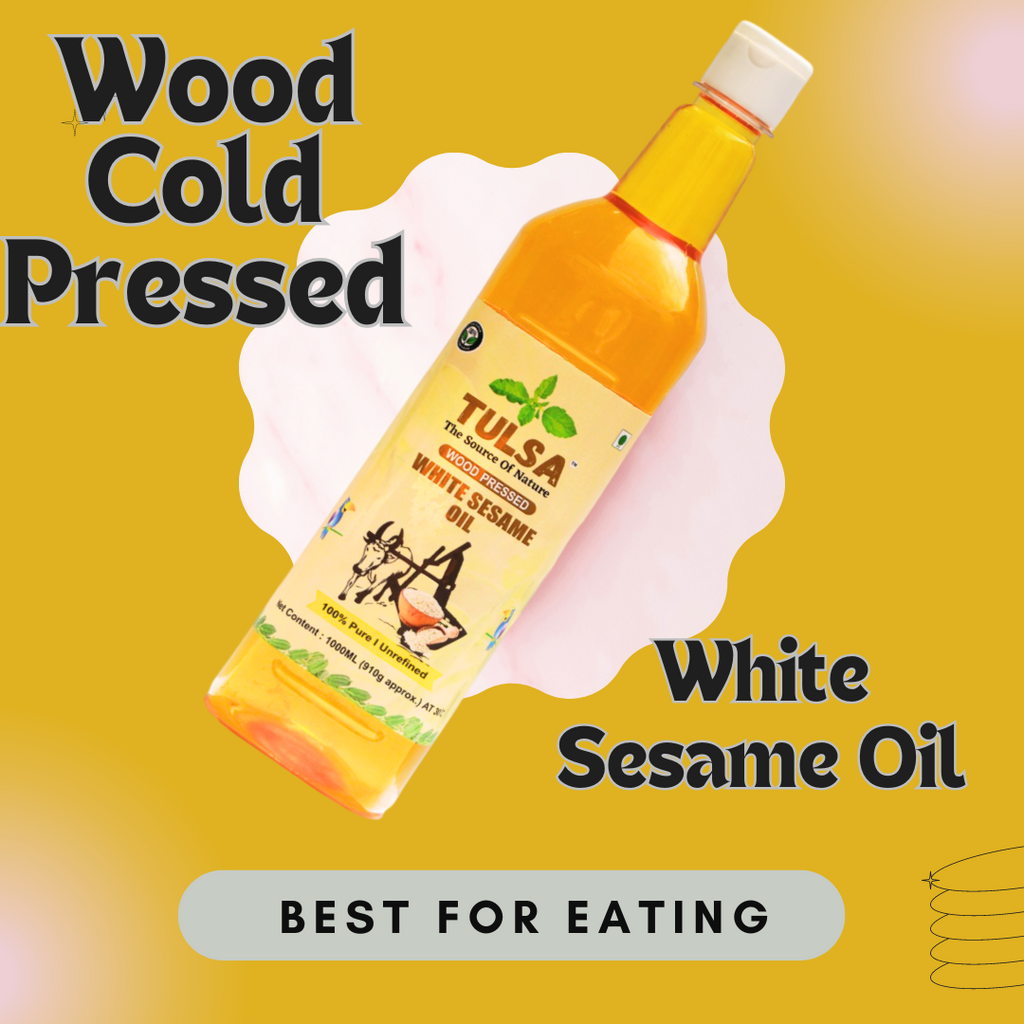 Tulsa Wood Stone Pressed White Sesame Oil