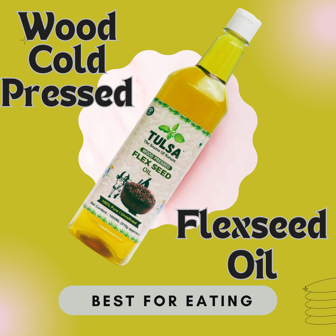 Tulsa Wood Stone Pressed Flex Seed Oil