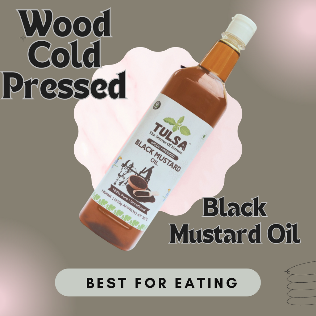 Tulsa Wood Stone Pressed Black Mustard Oil