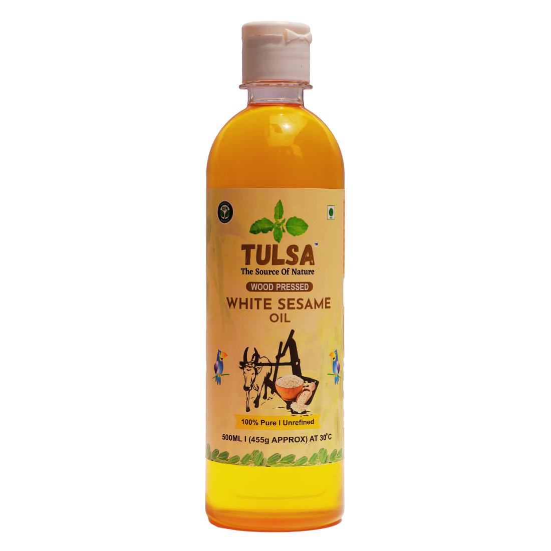 Tulsa Wood Stone Pressed White Sesame Oil