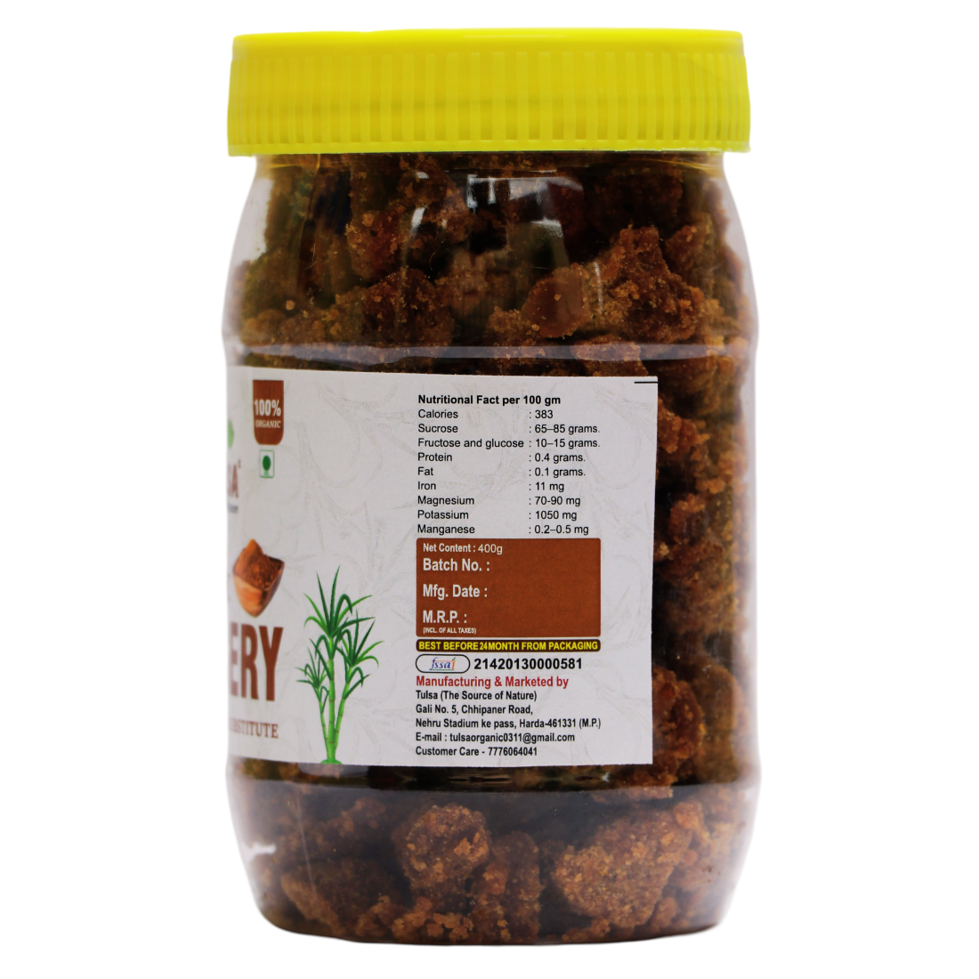 Tulsa Organic Jaggery Cubes and Powder