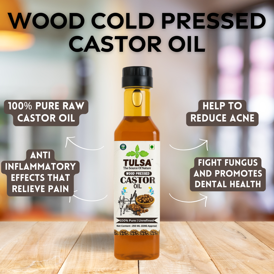 Tulsa Wood Pressed Castor Oil