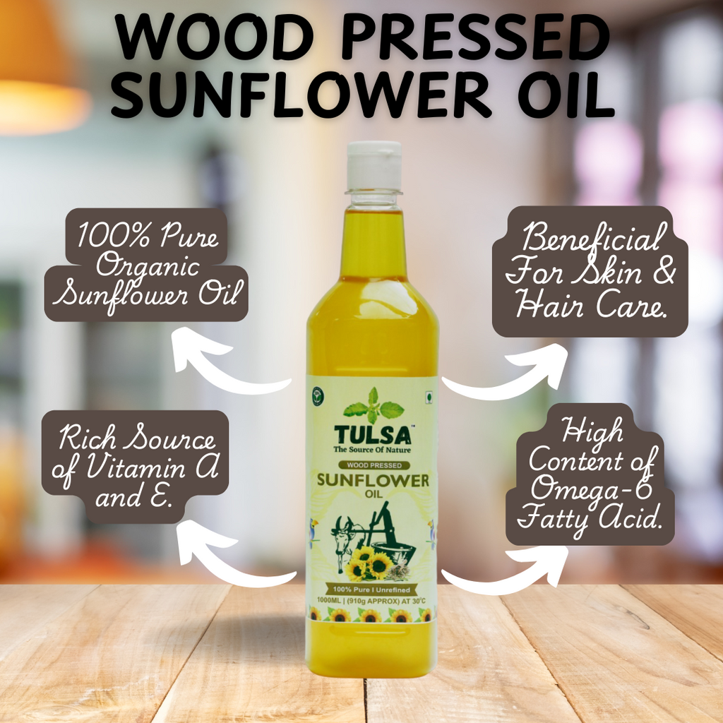 Tulsa Wood Stone Pressed Sunflower Oil