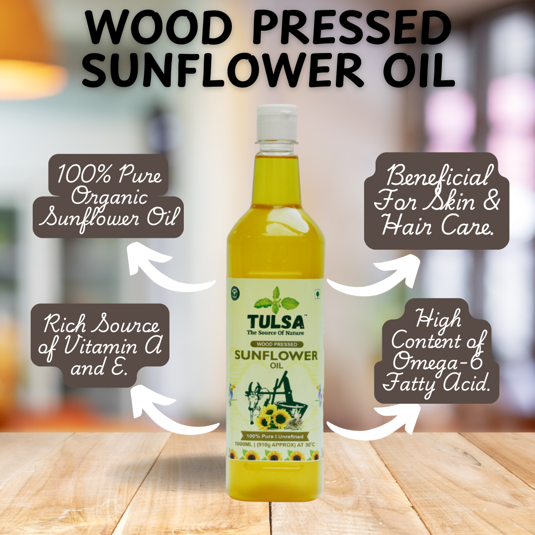 Tulsa Wood Stone Pressed Sunflower Oil