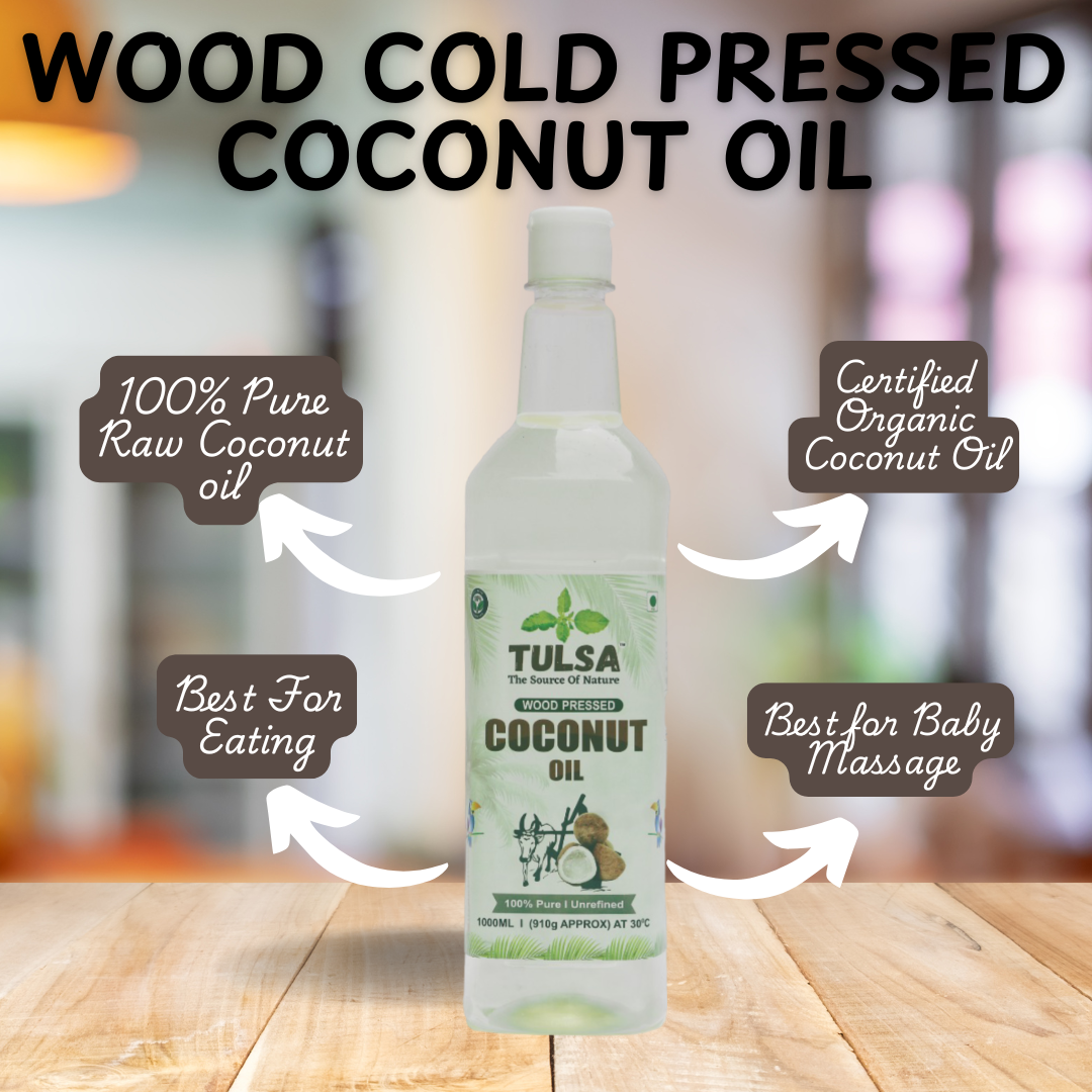 Tulsa Wood Stone Pressed Coconut Oil