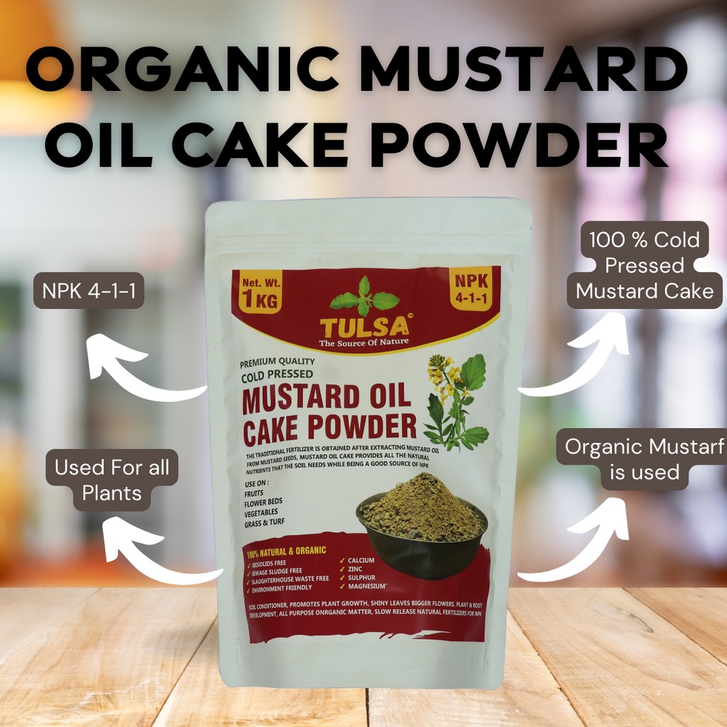 Tulsa Mustard De-Oil Cake Powder